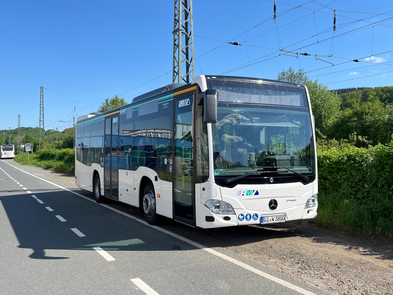 Гессен, Mercedes-Benz Citaro C2 K hybrid № GI-W 3800