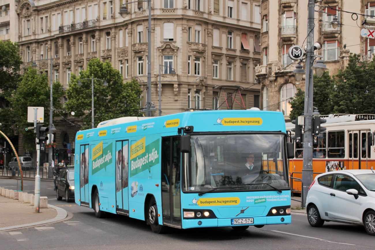 Венгрия, Volvo 7000 № NCZ-574