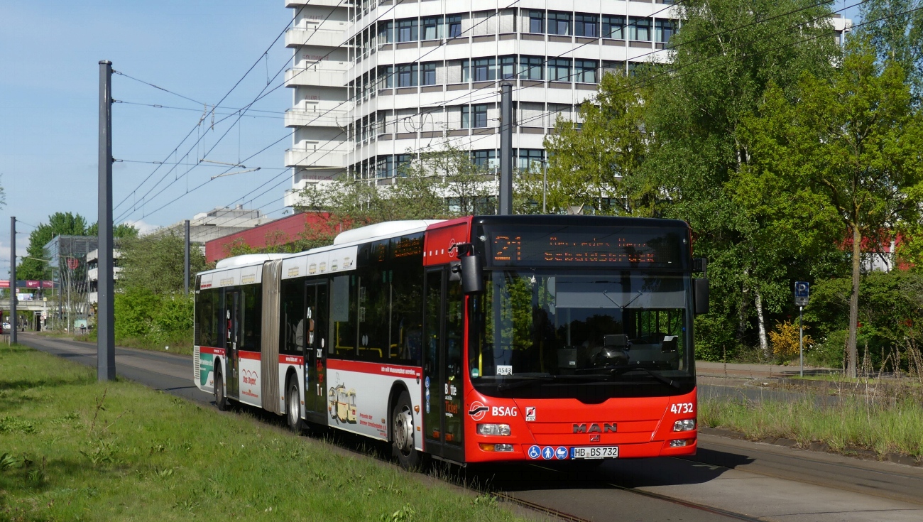 Бремен, MAN A23 Lion's City GL NG323 № 4732