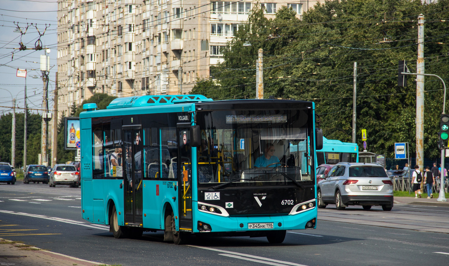 Санкт-Петербург, Volgabus-4298.G4 (LNG) № 6702