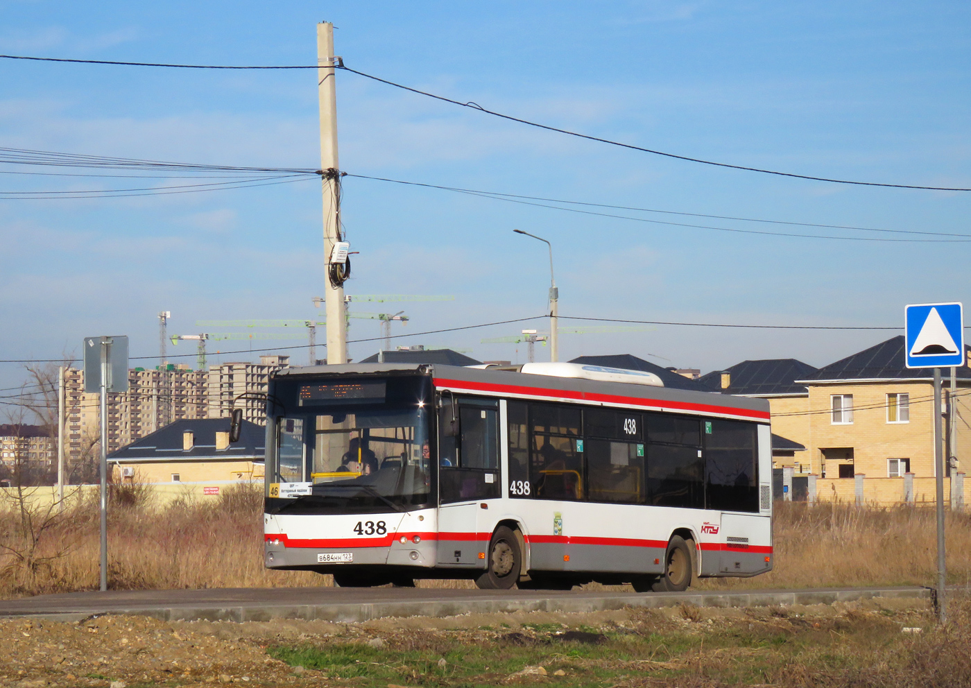Краснодарский край, МАЗ-206.086 № 438