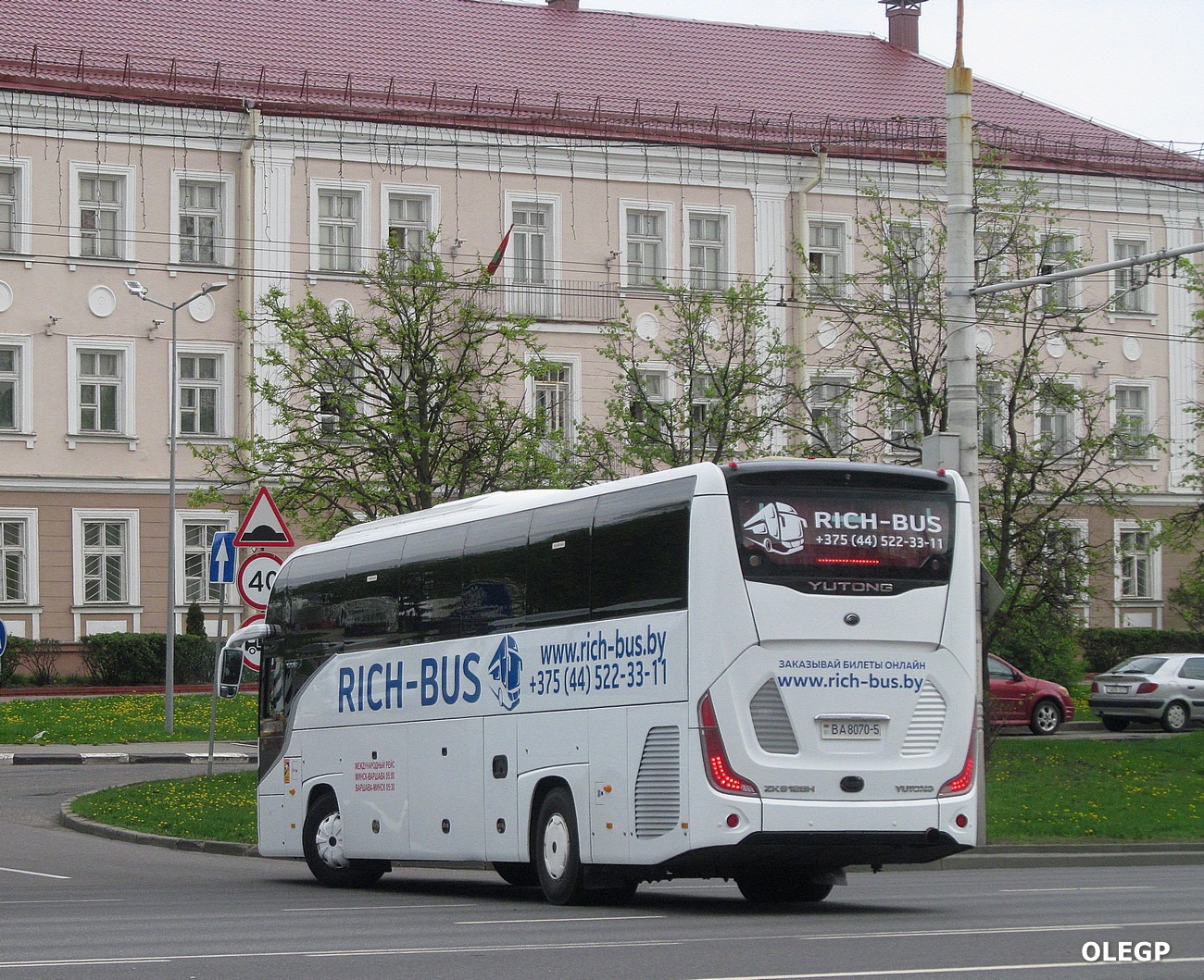 Минская область, Yutong C12PRO (ZK6128H) № ВА 8070-5 Минская область, Yutong C12PRO (ZK6128H) № ВА 8070-5