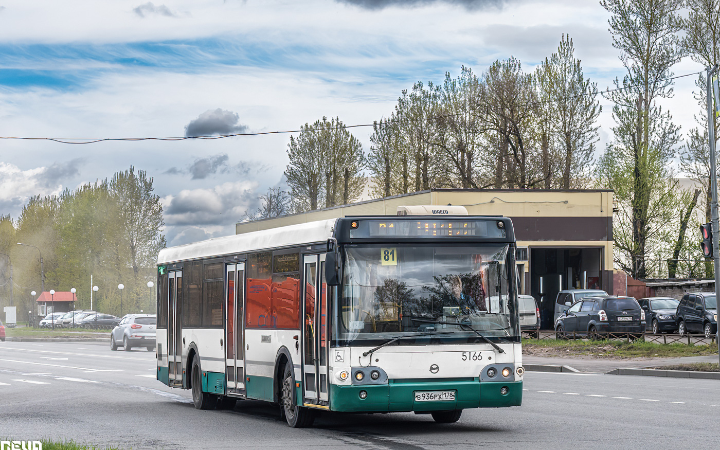 Санкт-Петербург, ЛиАЗ-5292.60 № 5166
