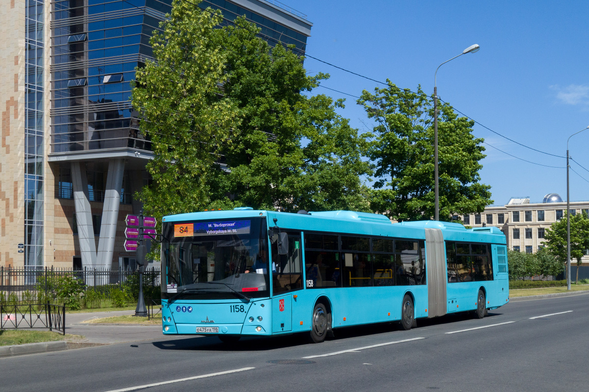 Санкт-Петербург, МАЗ-216.066 № 1158