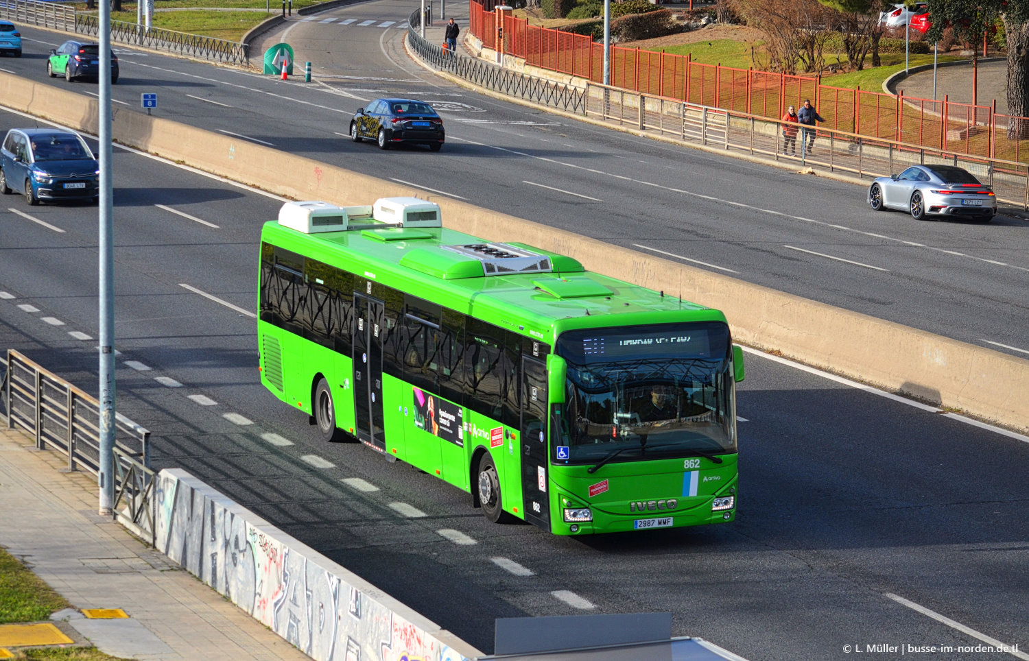 Испания, IVECO Crossway LE LINE 13M Hybrid № 862