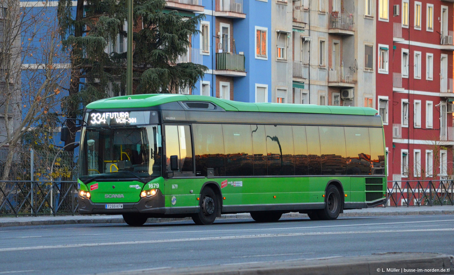 Испания, Scania Citywide LE № 1679