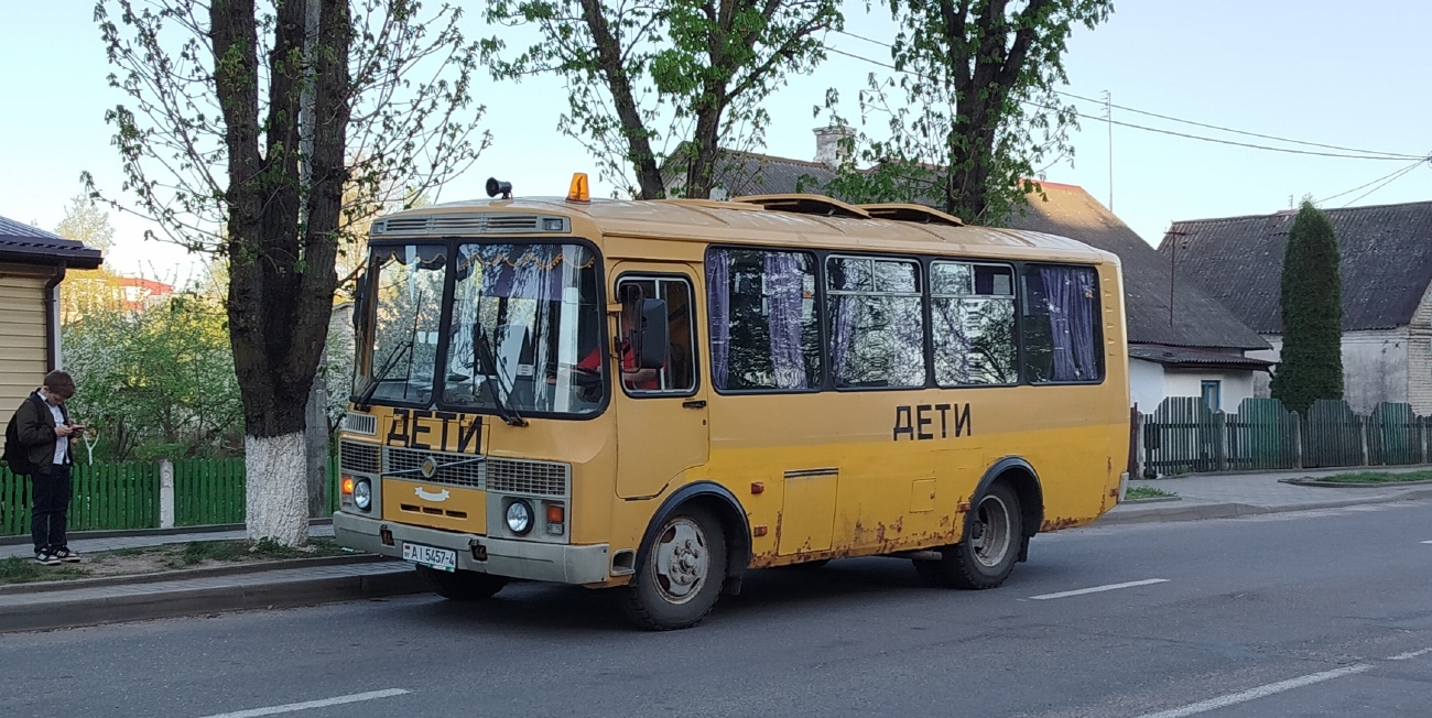 Гродненская область, ПАЗ-32053-70 № АІ 5457-4