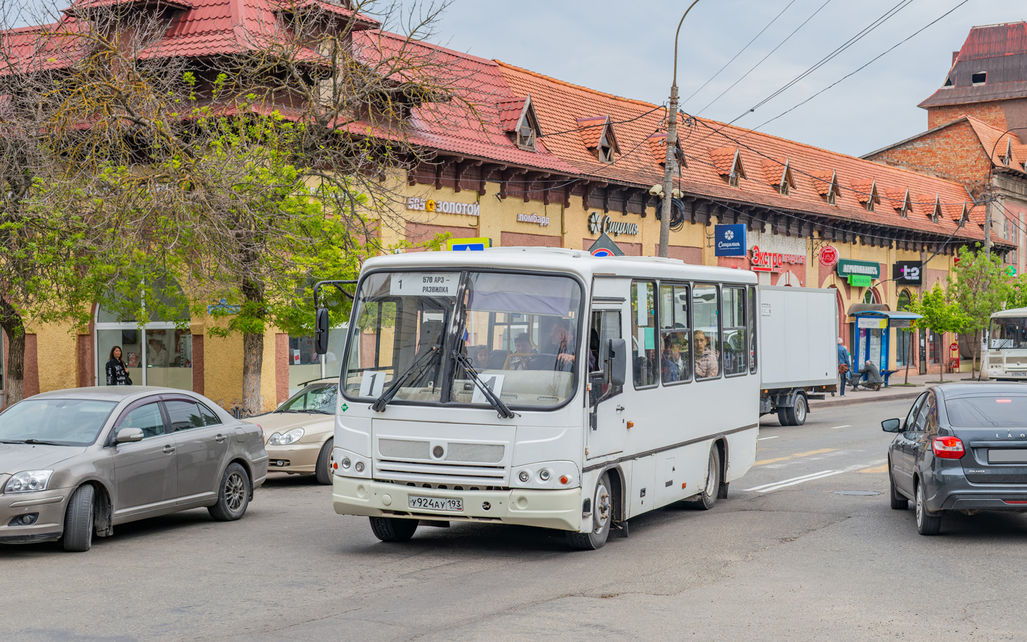 Краснодарский край, ПАЗ-320302-08 № У 924 АУ 193
