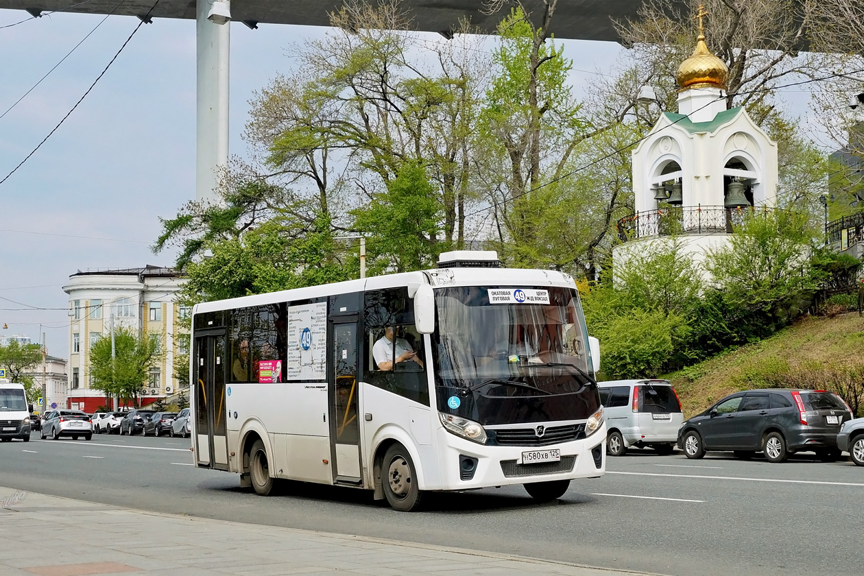 Приморский край, ПАЗ-320435-04 "Vector Next" № Н 580 ХВ 125