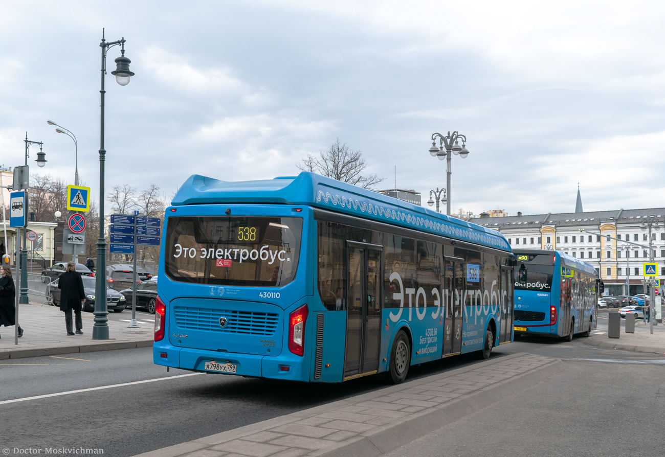 Москва, ЛиАЗ-6274 № 430110