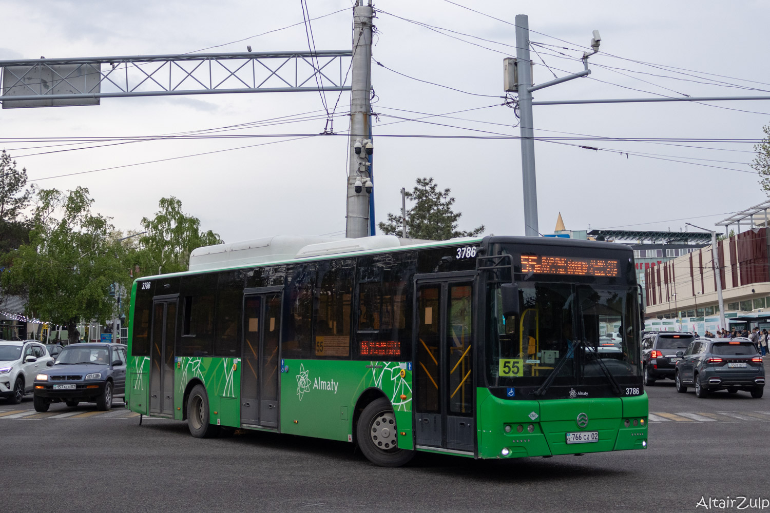 Алматы, Golden Dragon XML6125CN (Hyundai Trans Auto) № 3786