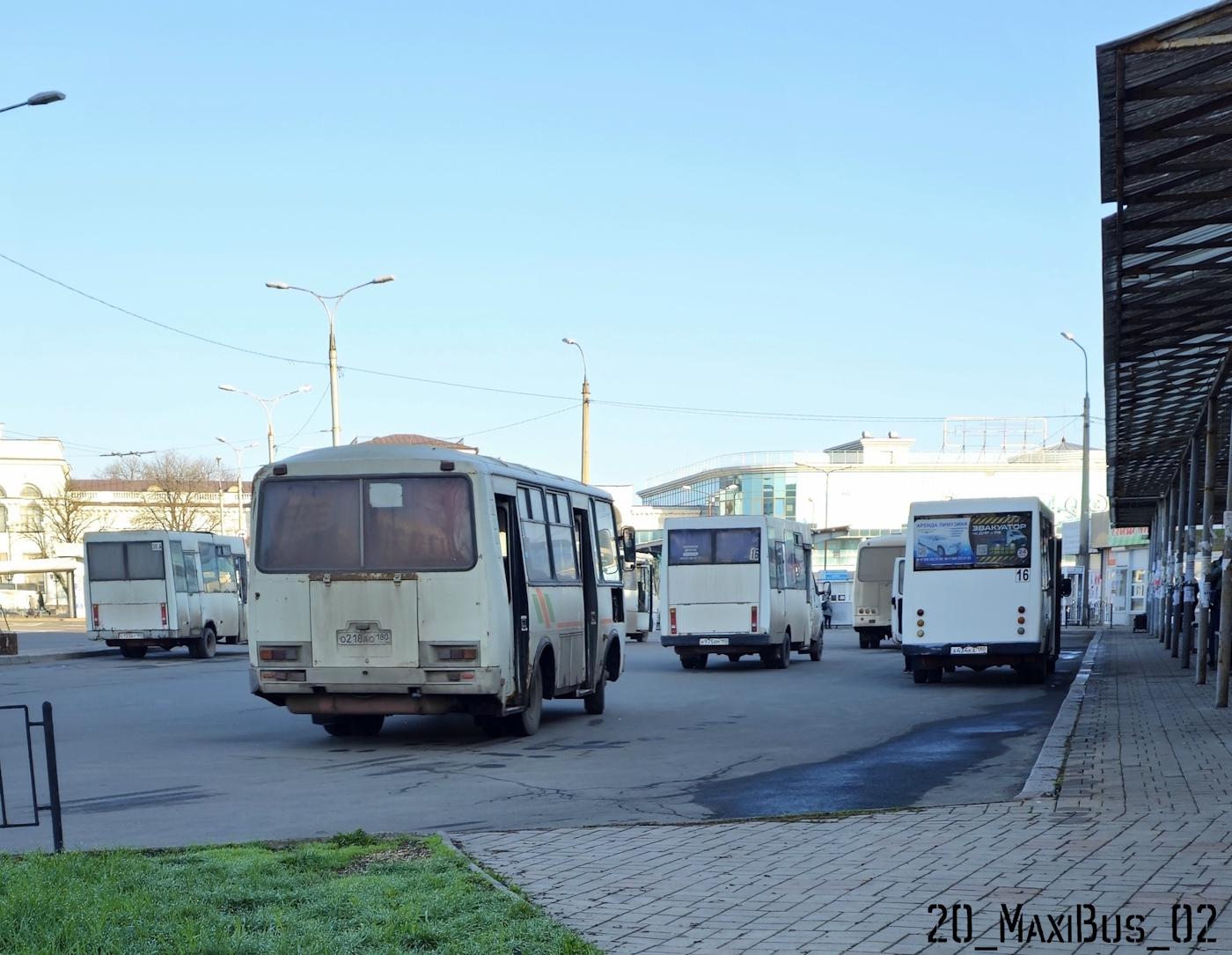 Донецкая область, ПАЗ-32054 № О 218 АО 180