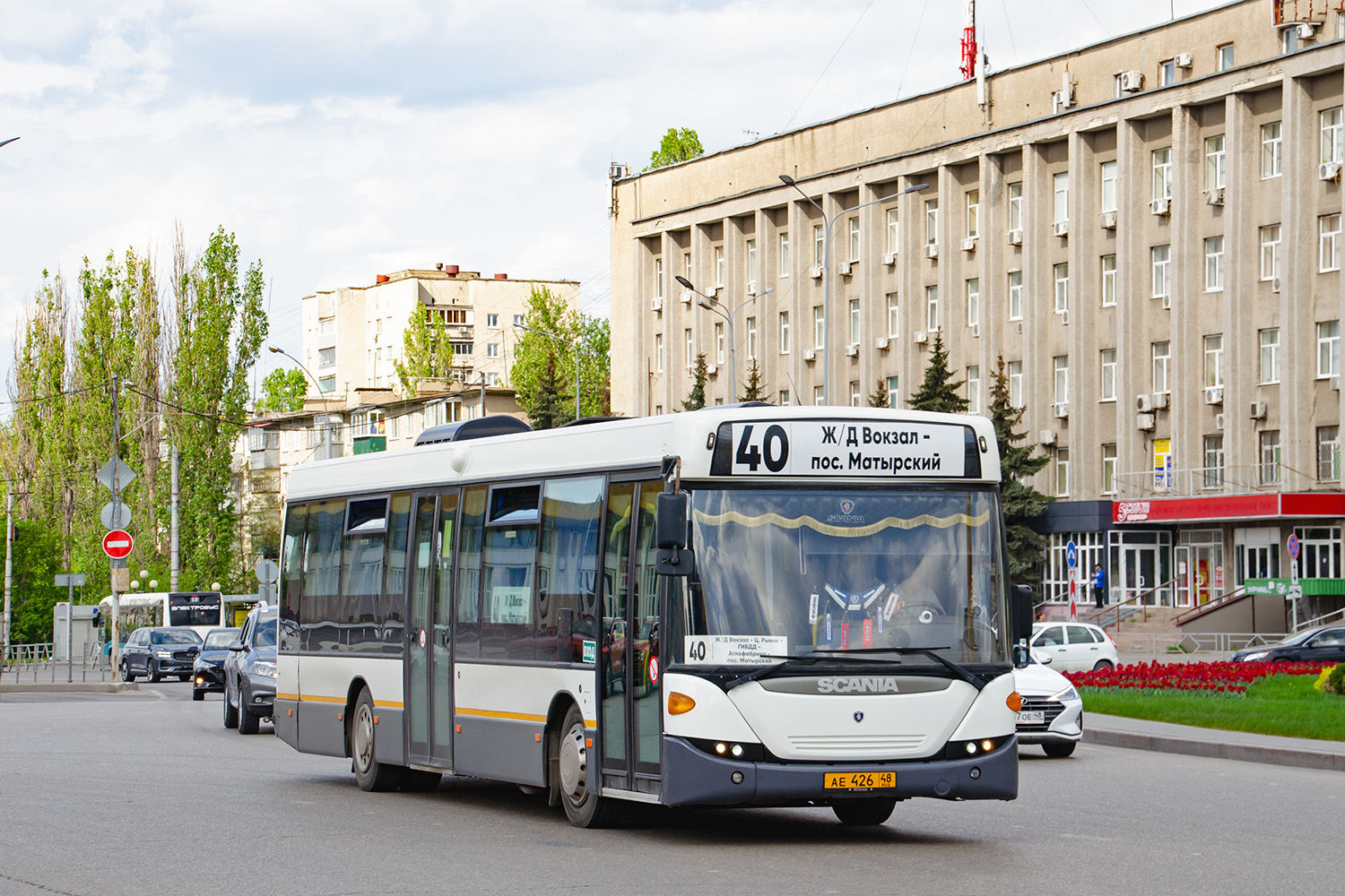 Липецкая область, Scania OmniLink II (Скания-Питер) № АЕ 426 48