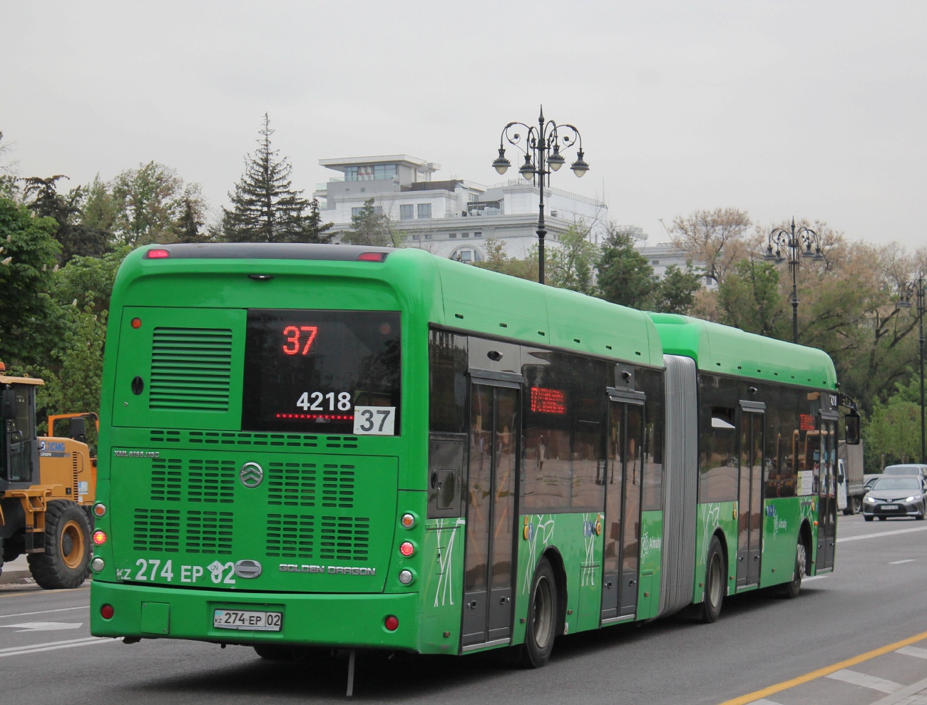 Алматы, Golden Dragon XML6185J13C (Hyundai Trans Auto) № 4218