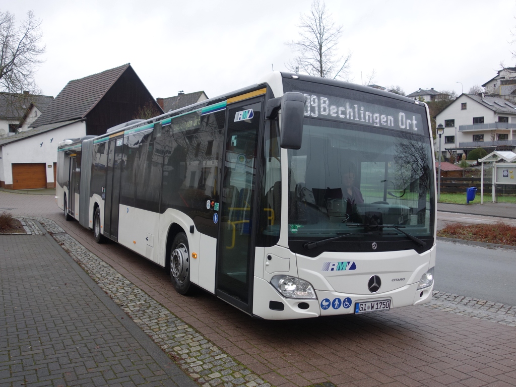 Гессен, Mercedes-Benz Citaro C2 G hybrid № GI-W 1750