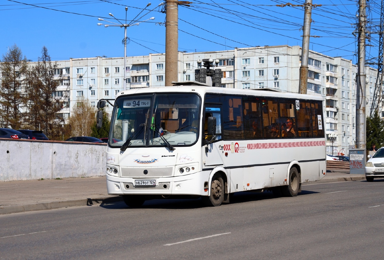 Красноярский край, ПАЗ-320414-05 "Вектор" (1-2) № Х 639 ОТ 124