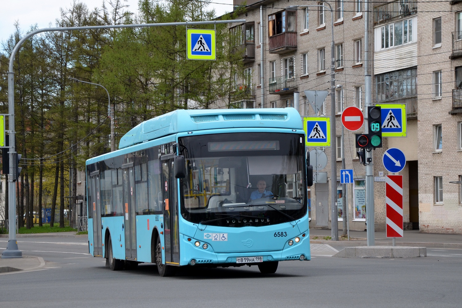 Санкт-Петербург, Volgabus-5270.G4 (CNG) № 6583