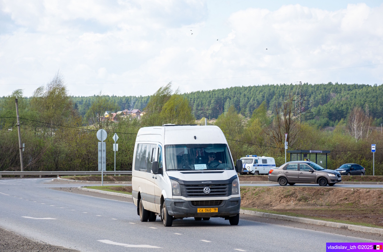 Удмуртия, Луидор-22370D (Volkswagen Crafter) № СА 060 18