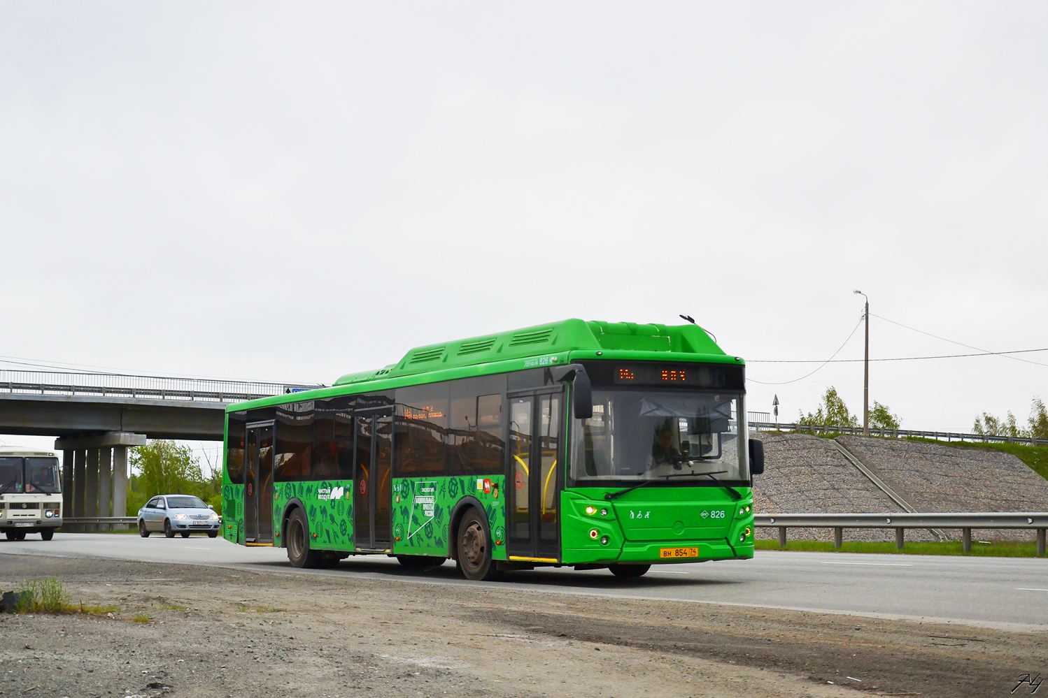 Челябинская область, ЛиАЗ-5292.67 (CNG) № 826