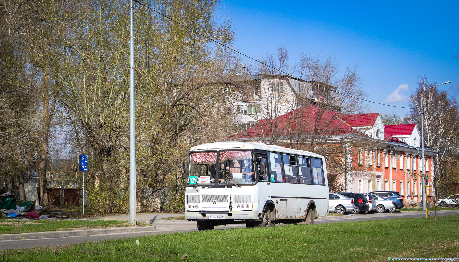 Алтайский край, ПАЗ-32054 № Е 502 ХА 22