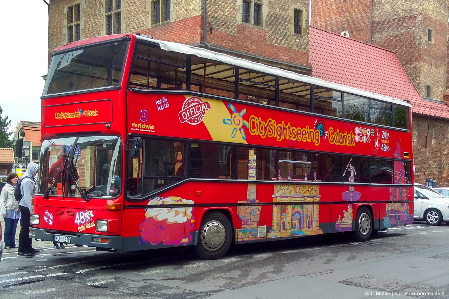 Польша, MAN 592 SD202 № WU 5821E