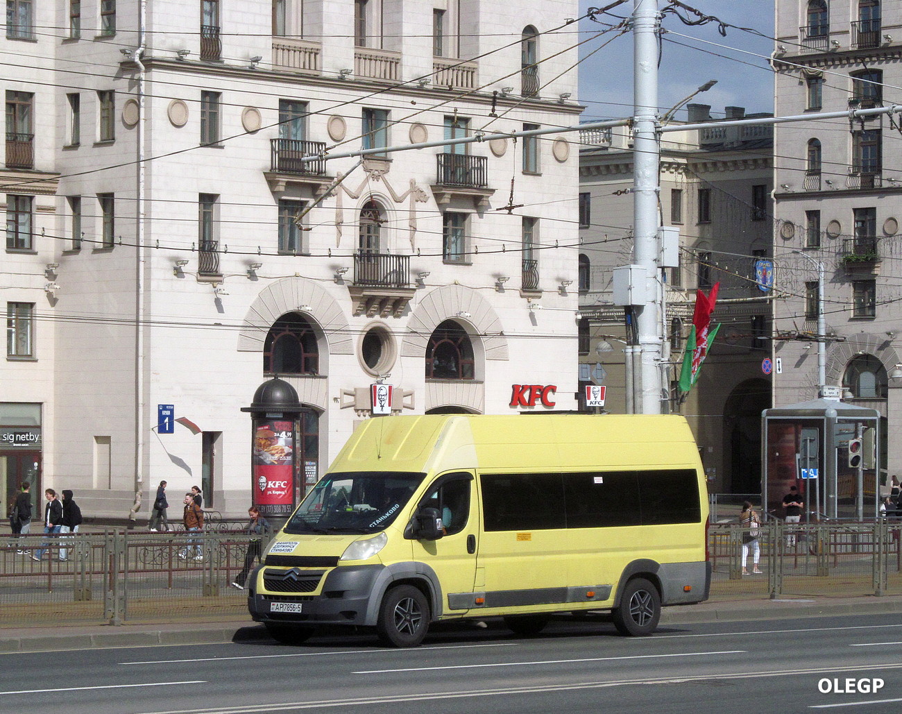 Минская область, Citroën Jumper № АР 7856-5