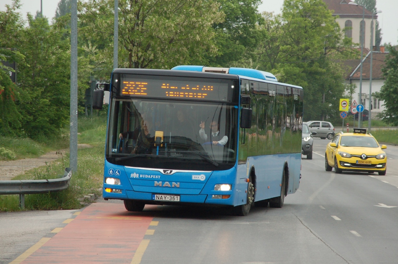 Венгрия, MAN A21 Lion's City NL283 № NAY-361