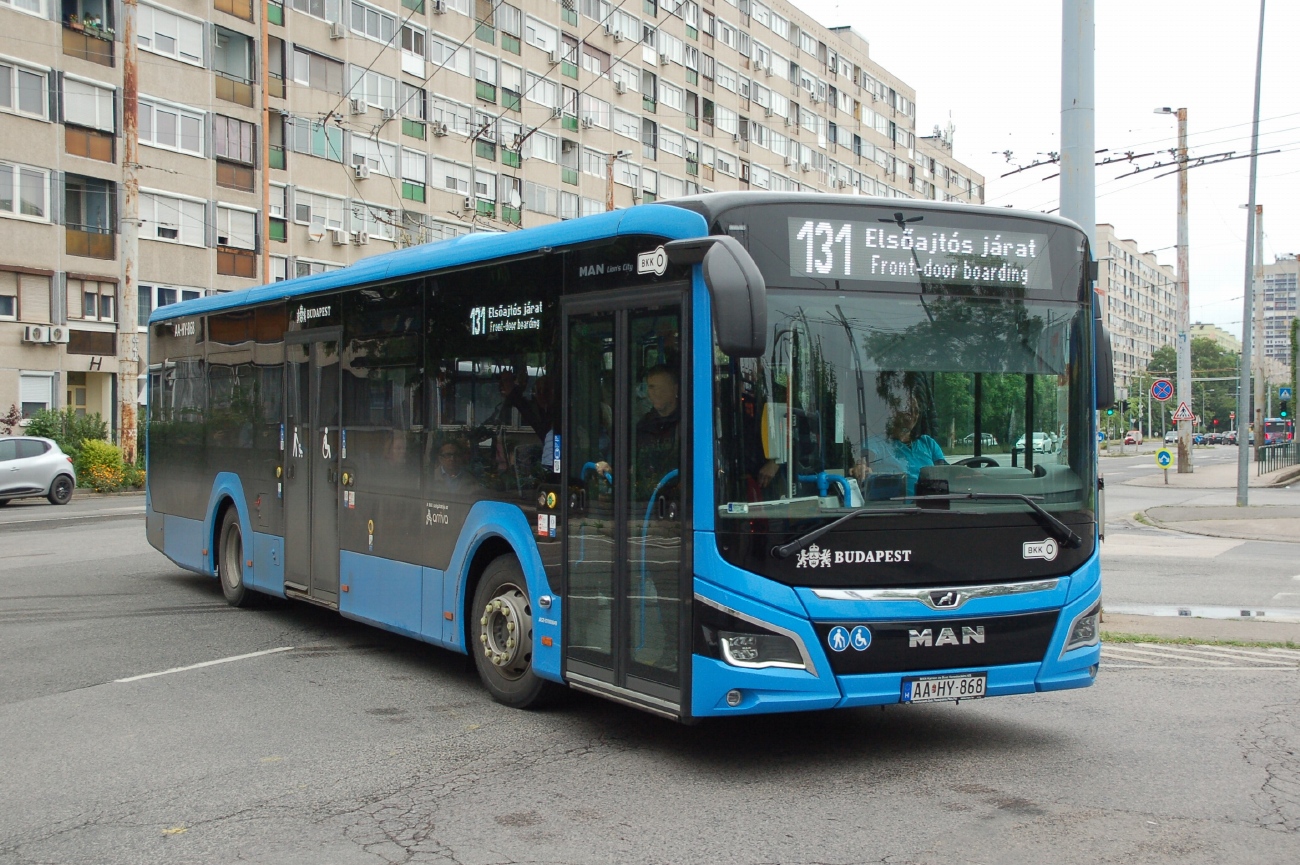 Венгрия, MAN 12C Lion's City 12 NL280 № AA HY-868