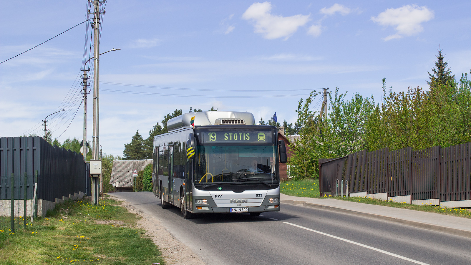 Литва, MAN A21 Lion's City NL273 CNG № 933