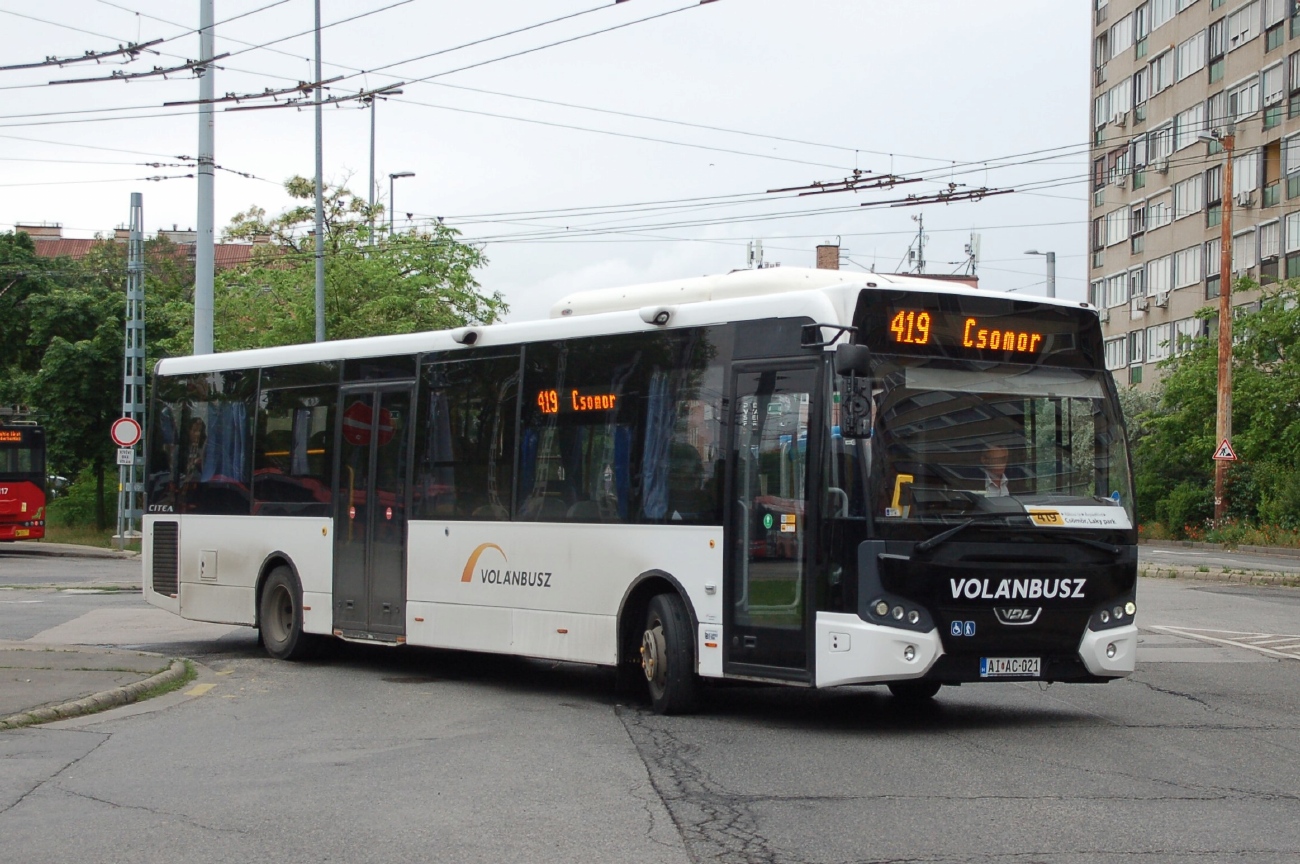 Венгрия, VDL Citea LLE-120.225 № AI AC-021