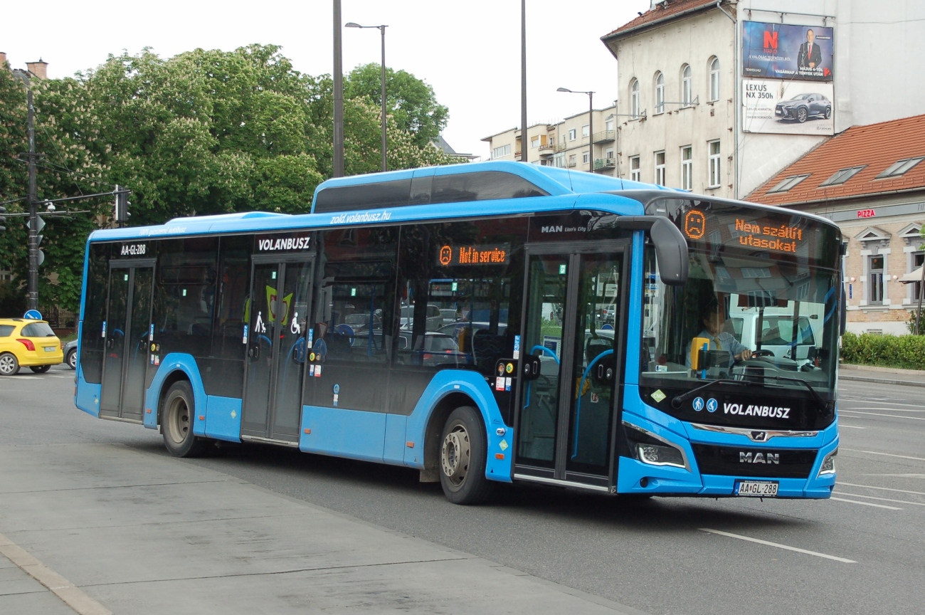 Венгрия, MAN 12C Lion's City 12 G NL320 № AA GL-288