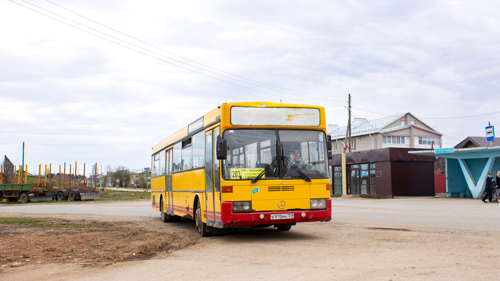 Пермский край, Mercedes-Benz O405 № Е 970 МН 159