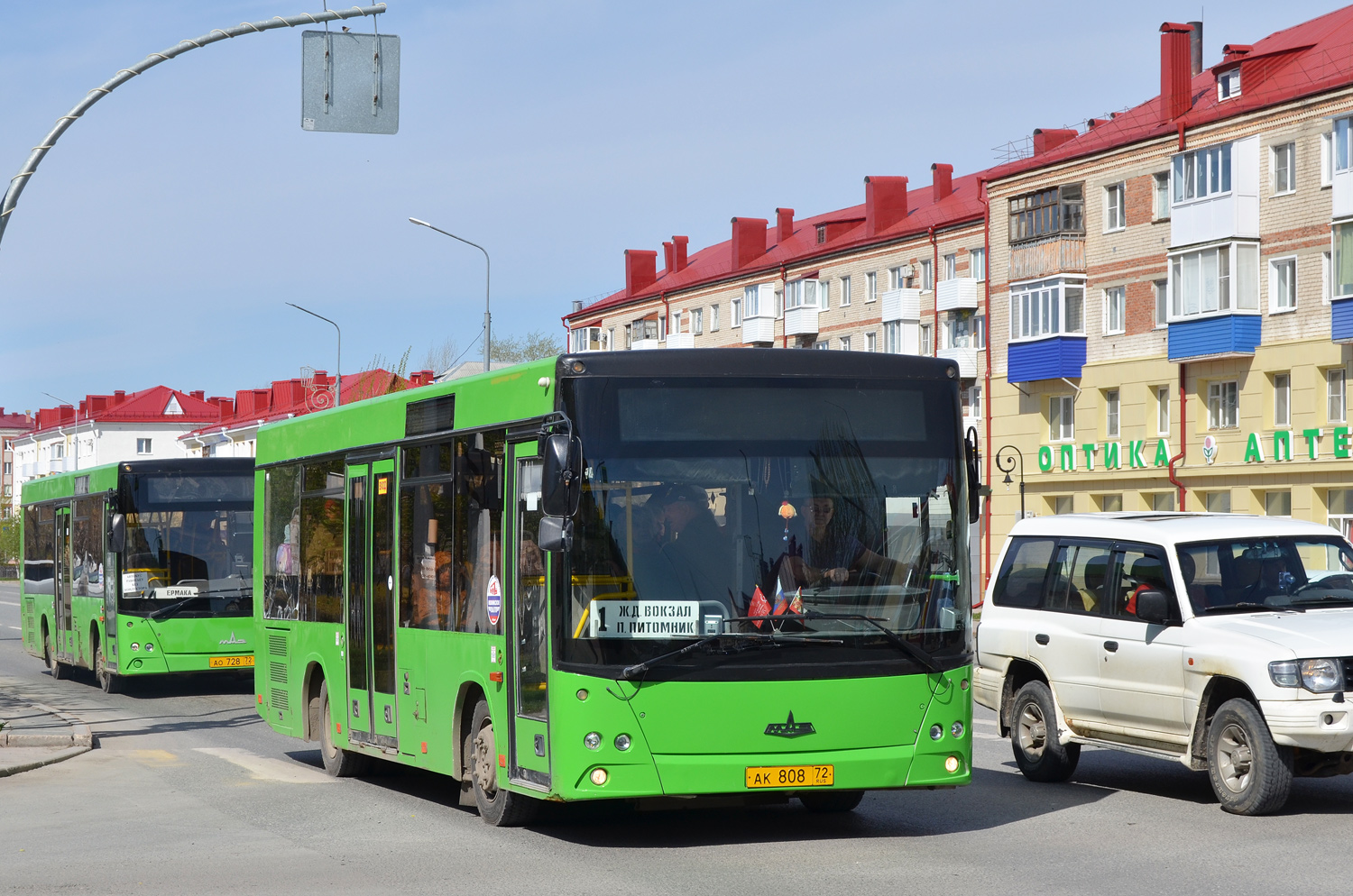 Tumen region, MAZ-206.067 # АК 808 72 Tumen region, MAZ-206.067 # АК 808 72