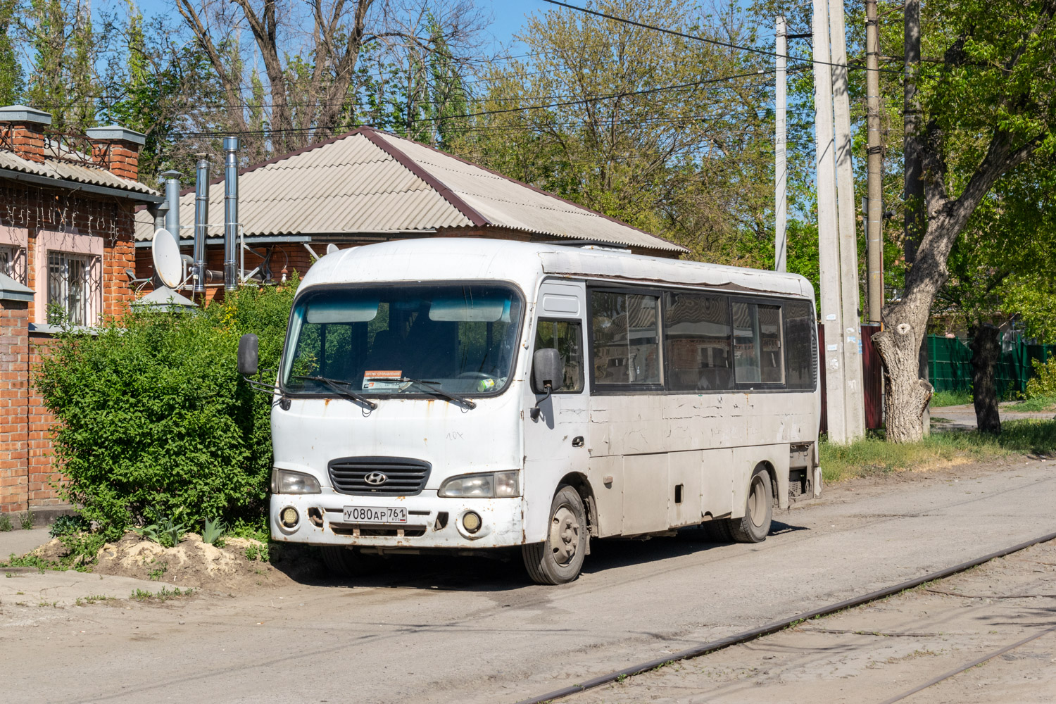 Ростовская область, Hyundai County LWB C09 (ТагАЗ) № У 080 АР 761