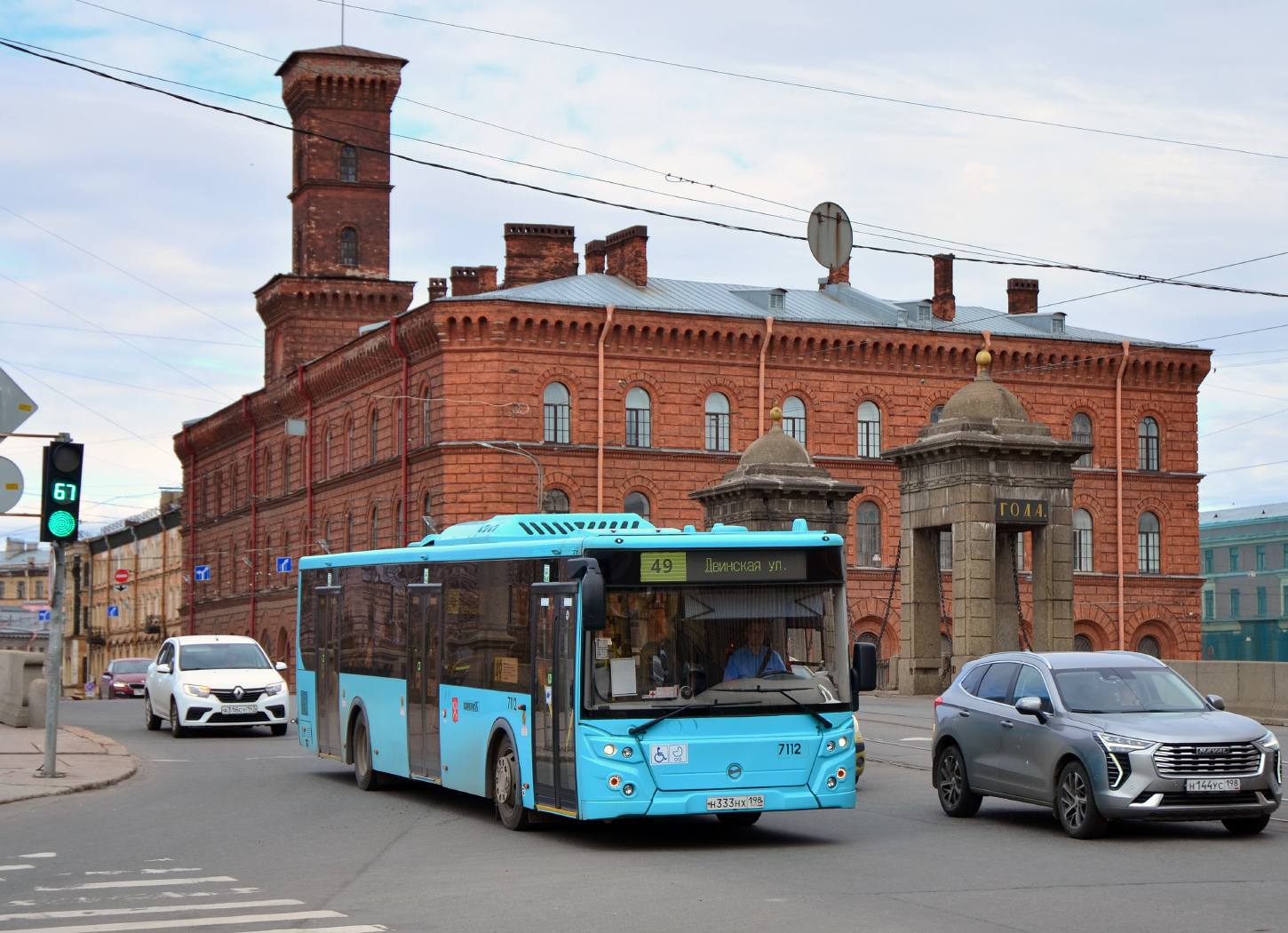 Санкт-Петербург, ЛиАЗ-5292.65 № 7112