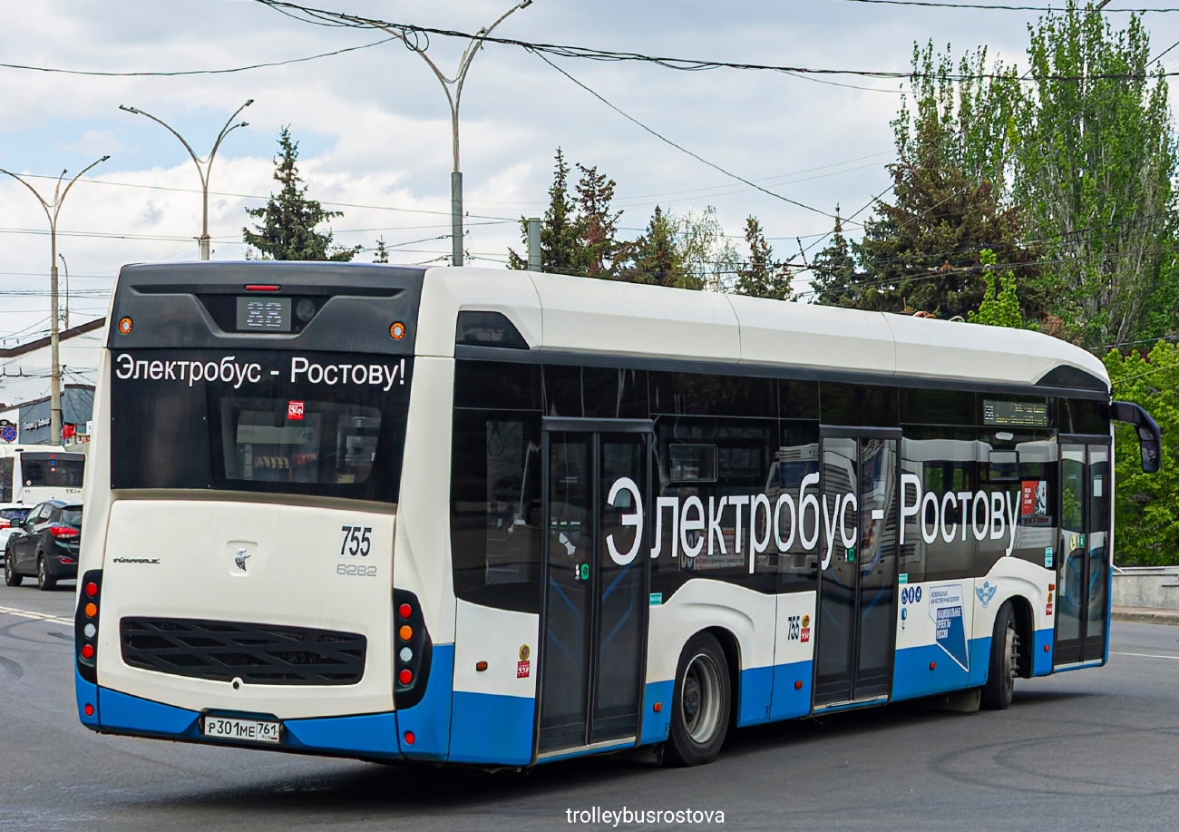 Ростовская область, КАМАЗ-6282 № 755