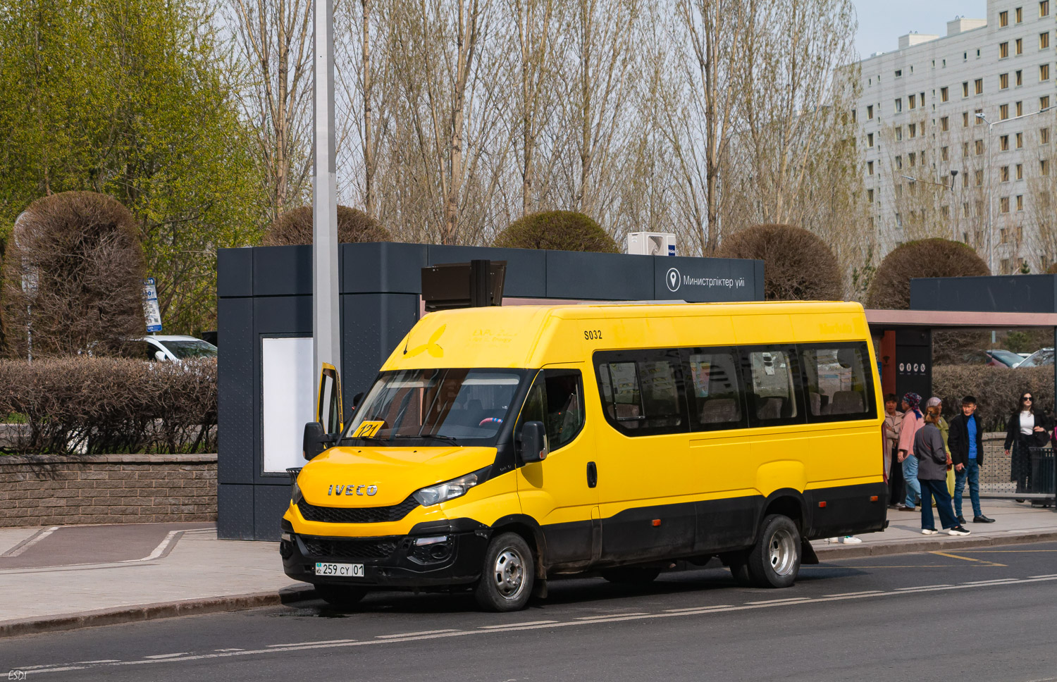 Астана, IVECO Daily 50C15V (СарыаркаАвтоПром) № S032