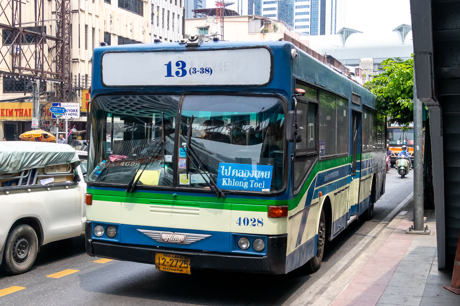 Таиланд, Thonburi Bus Body № 4-4028