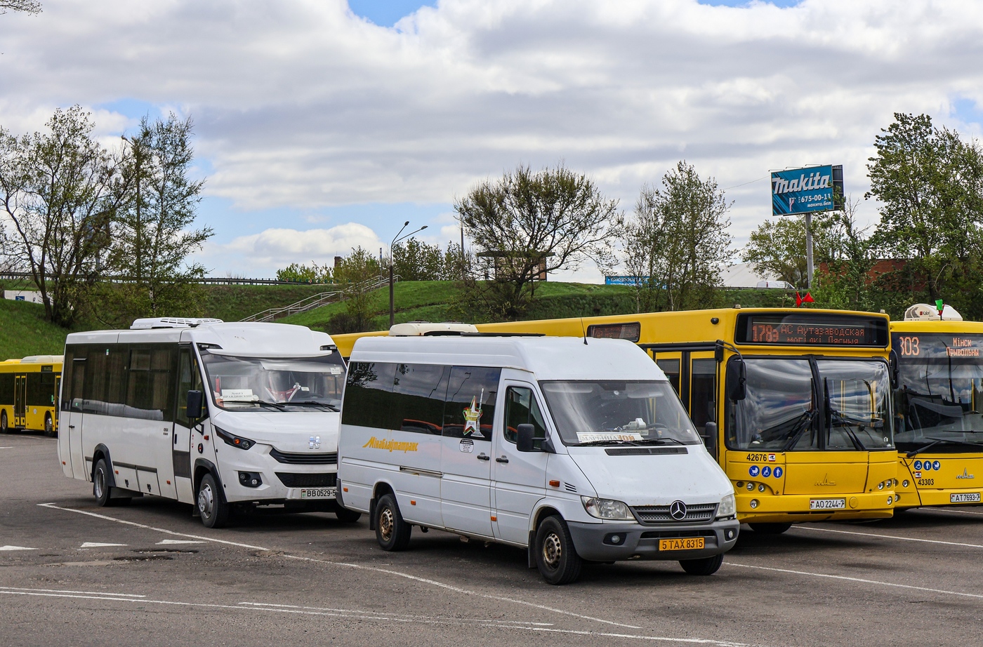 Minsk region, Uniline-3602 (MB Sprinter 311CDI) # 990887 Minsk region, Uniline-3602 (MB Sprinter 311CDI) # 990887