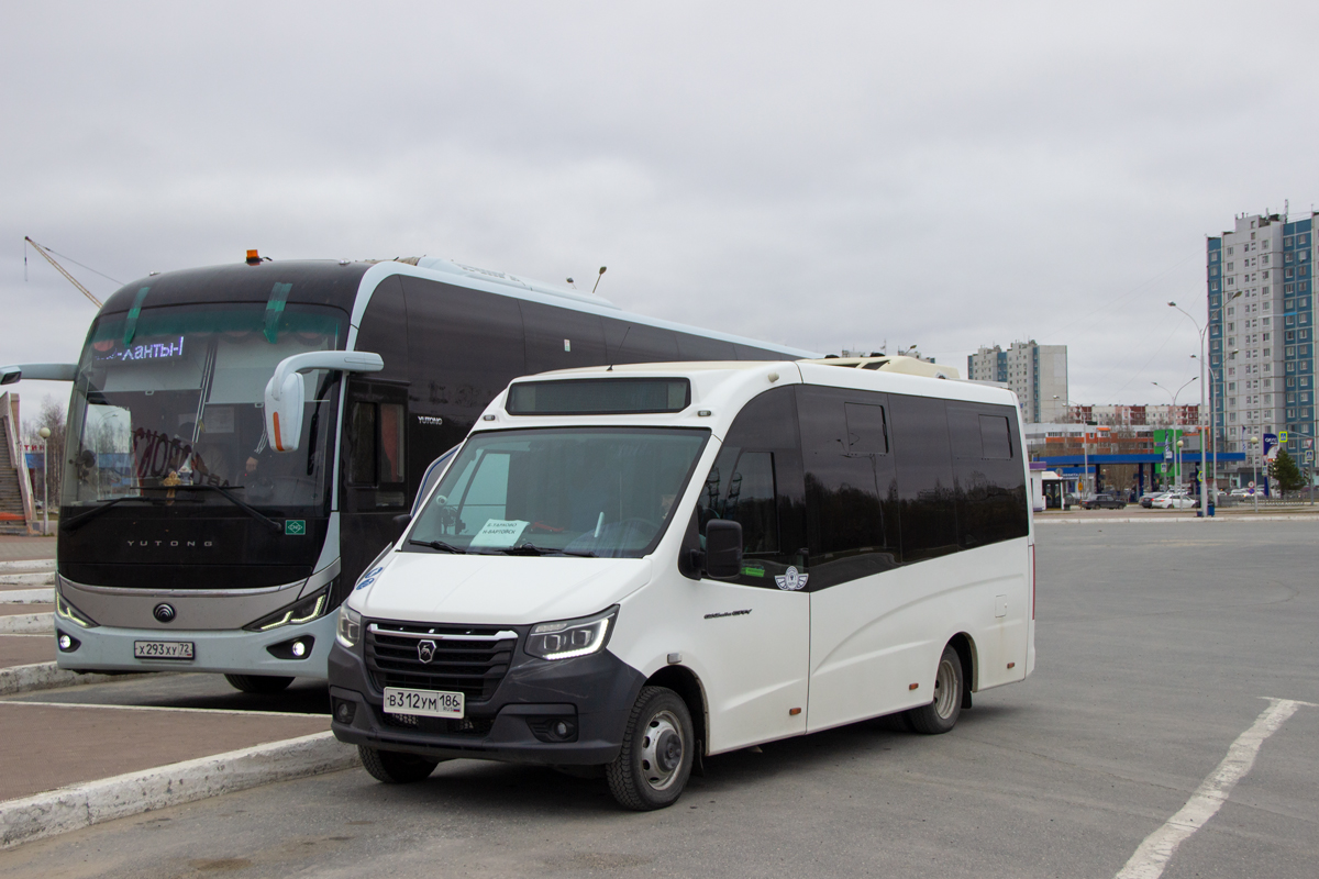 Ханты-Мансийский АО, ГАЗ-A68R52 City № В 312 УМ 186