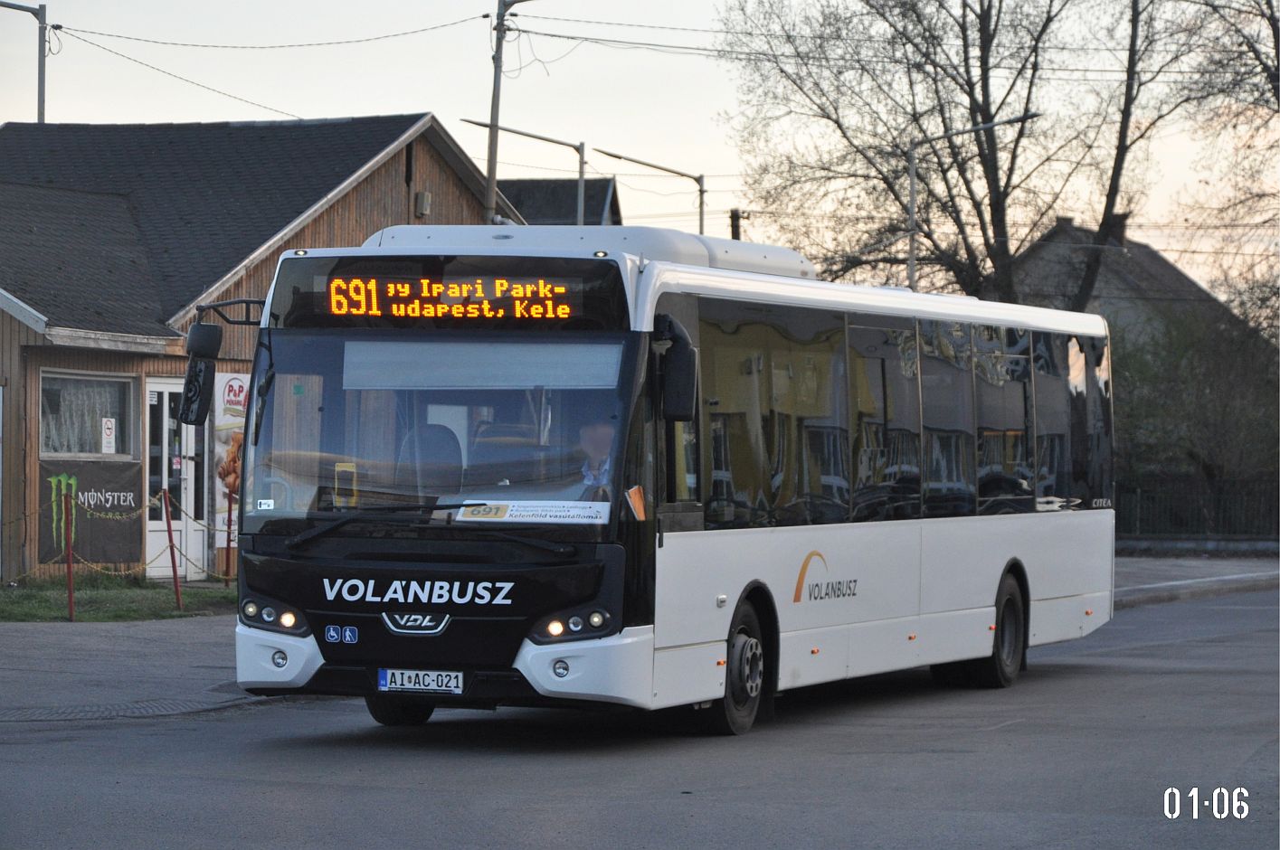 Венгрия, VDL Citea LLE-120.225 № AI AC-021