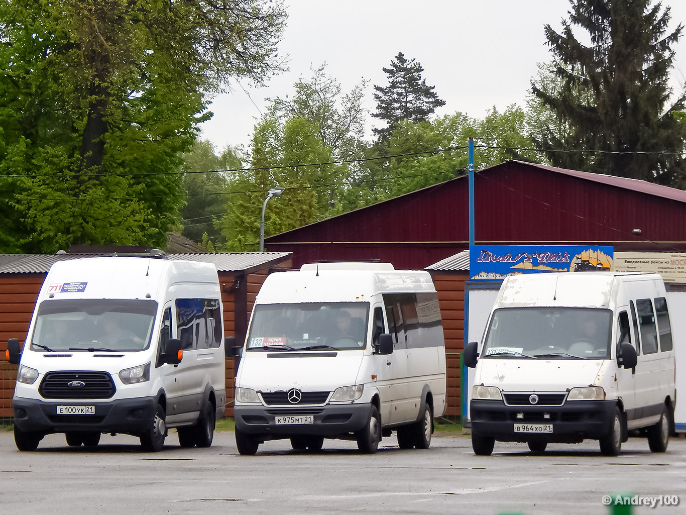 Чувашия, Ford Transit FBD [RUS] (Z6F.ESG.) № Е 100 УК 21; Чувашия, Луидор-223237 (MB Sprinter Classic) № К 975 МТ 21; Чувашия, FIAT Ducato 244 CSMMC, -RT № В 964 ХО 21; Чувашия — Разные фотографии