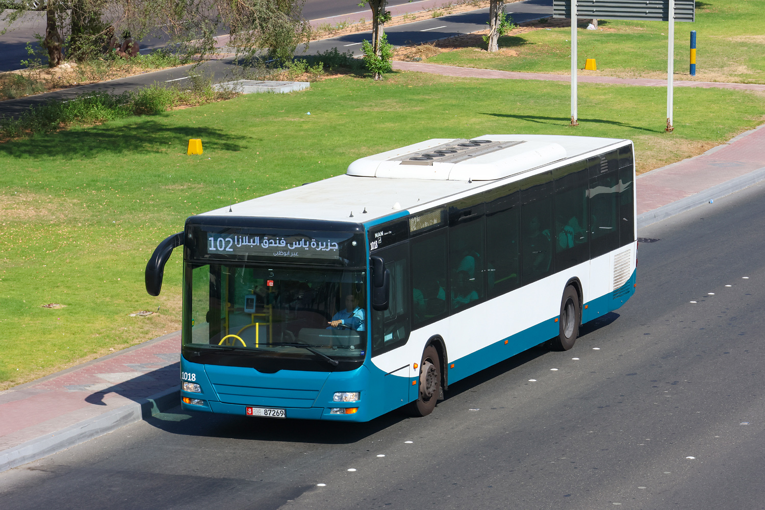 ОАЭ, MAN A21 Lion's City NL313 № 1018