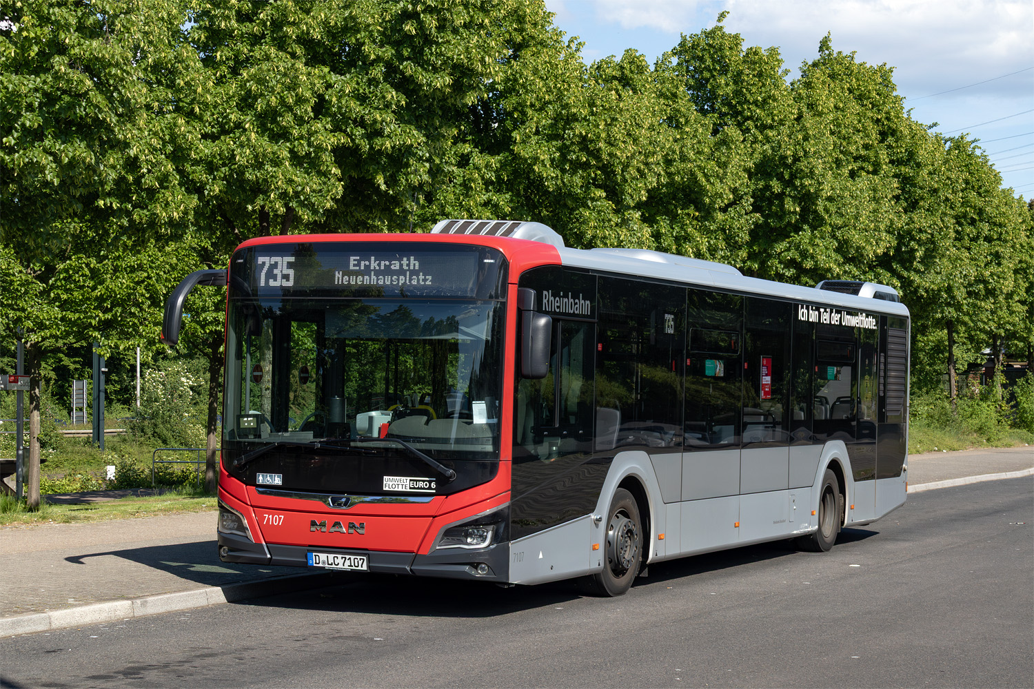 Северный Рейн-Вестфалия, MAN 12C Lion's City 12 NL330 EfficientHybrid № 7107