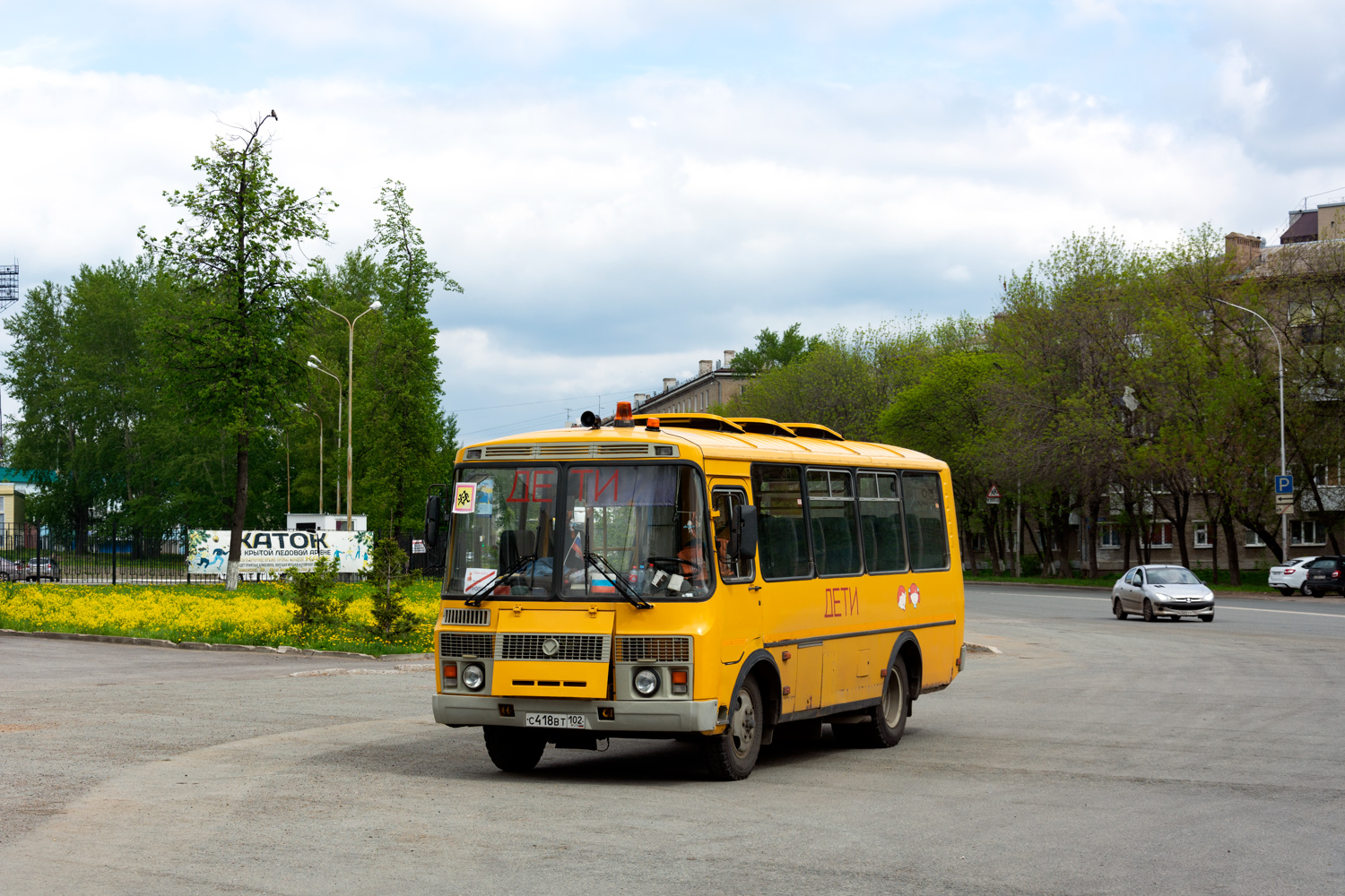 Башкортостан, ПАЗ-32053-70 № С 418 ВТ 102