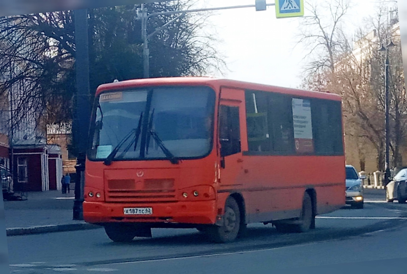 Рязанская область, ПАЗ-320402-05 № Х 187 ТС 62