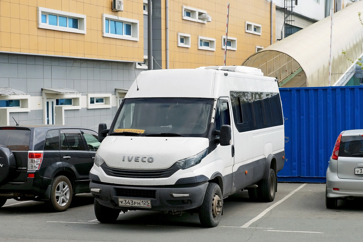 Primorskiy region, (unknown) č. К 343 РН 125