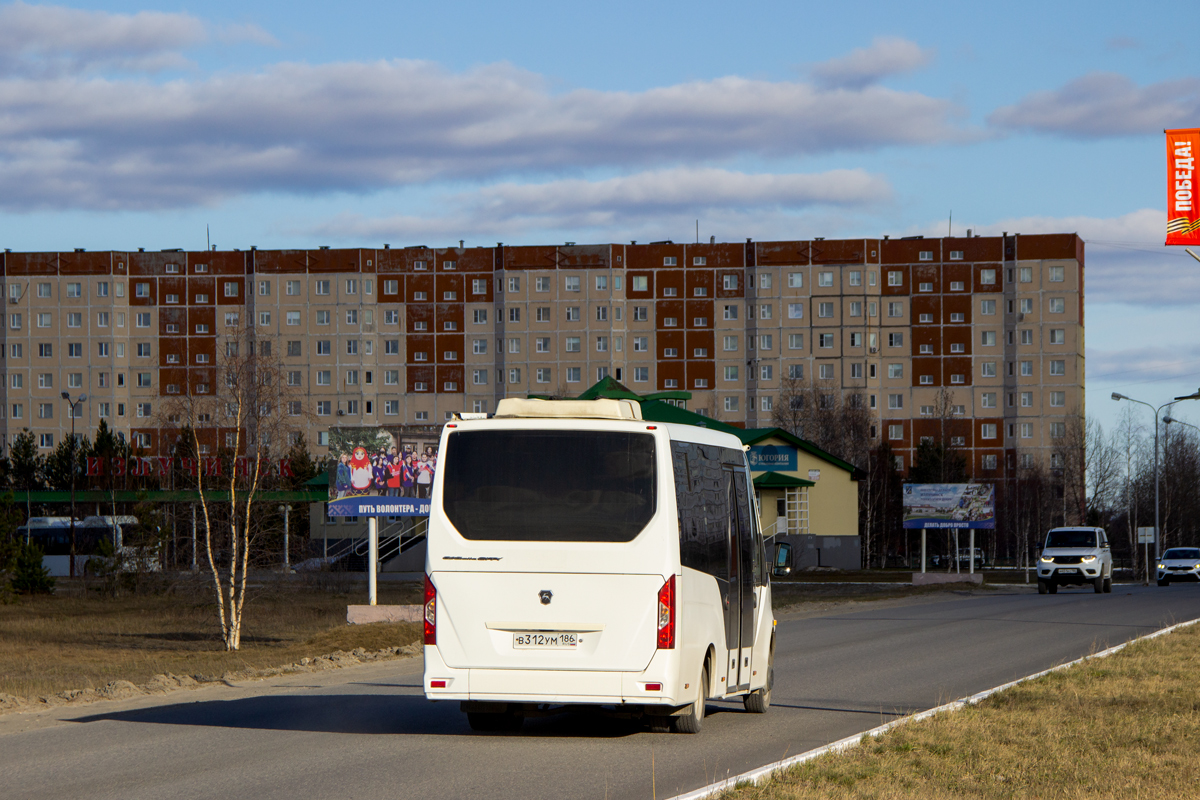 Ханты-Мансийский АО, ГАЗ-A68R52 City № В 312 УМ 186