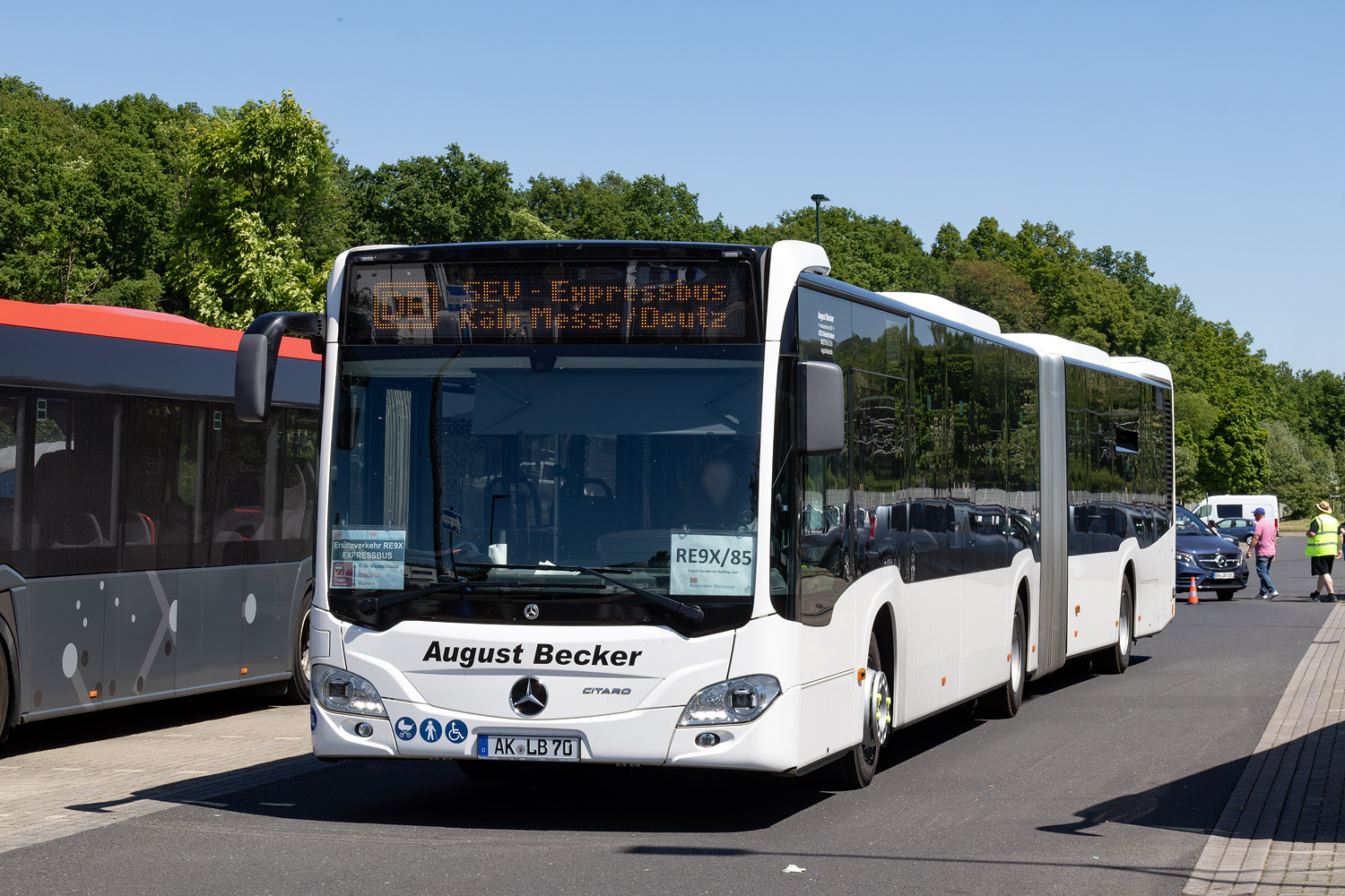 Рейнланд-Пфальц, Mercedes-Benz Citaro C2 G № AK-LB 70; Северный Рейн-Вестфалия — SEV · Linker Rhein · 02.05.2025 — 19.05.2025