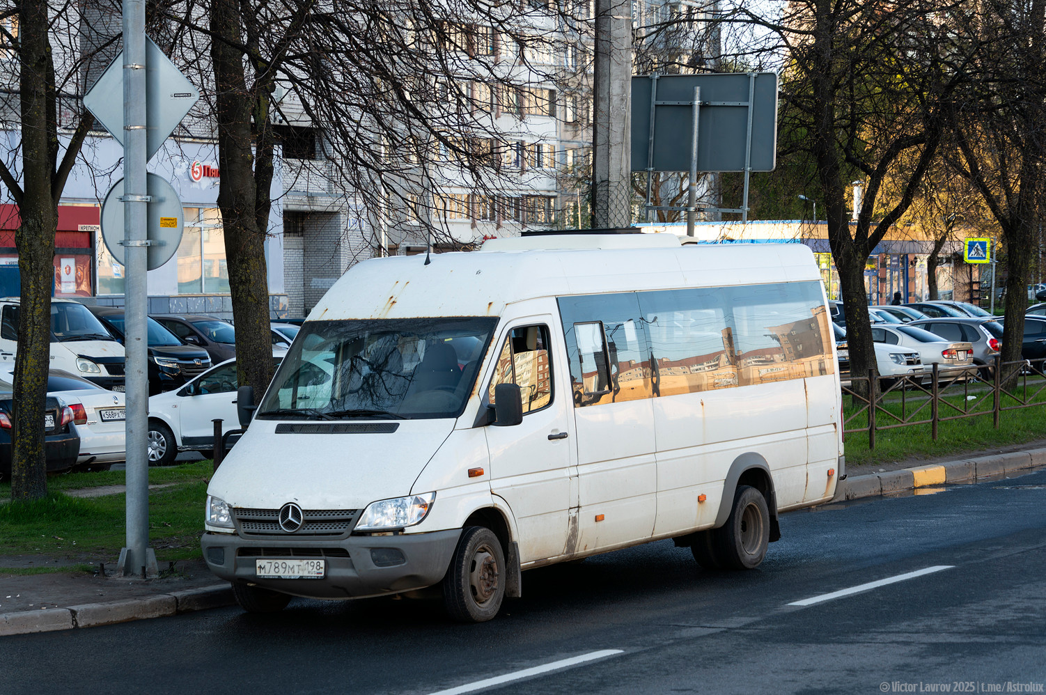 Санкт-Петербург, Луидор-223237 (MB Sprinter Classic) № М 789 МТ 198
